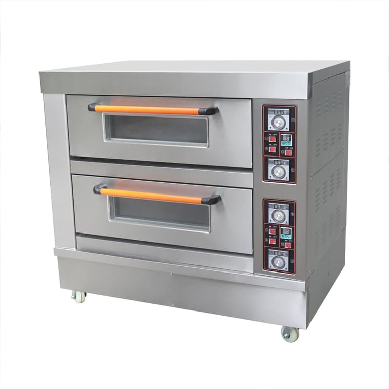 Horno eléctrico comercial modelo básico dos niveles en República Dominicana