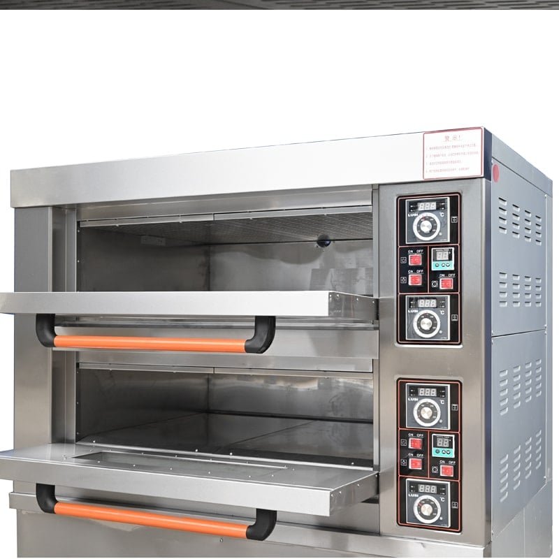Horno eléctrico comercial modelo básico dos niveles en República Dominicana