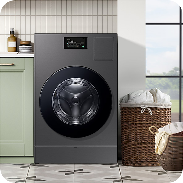 Lavadora Samsung modelo moderno