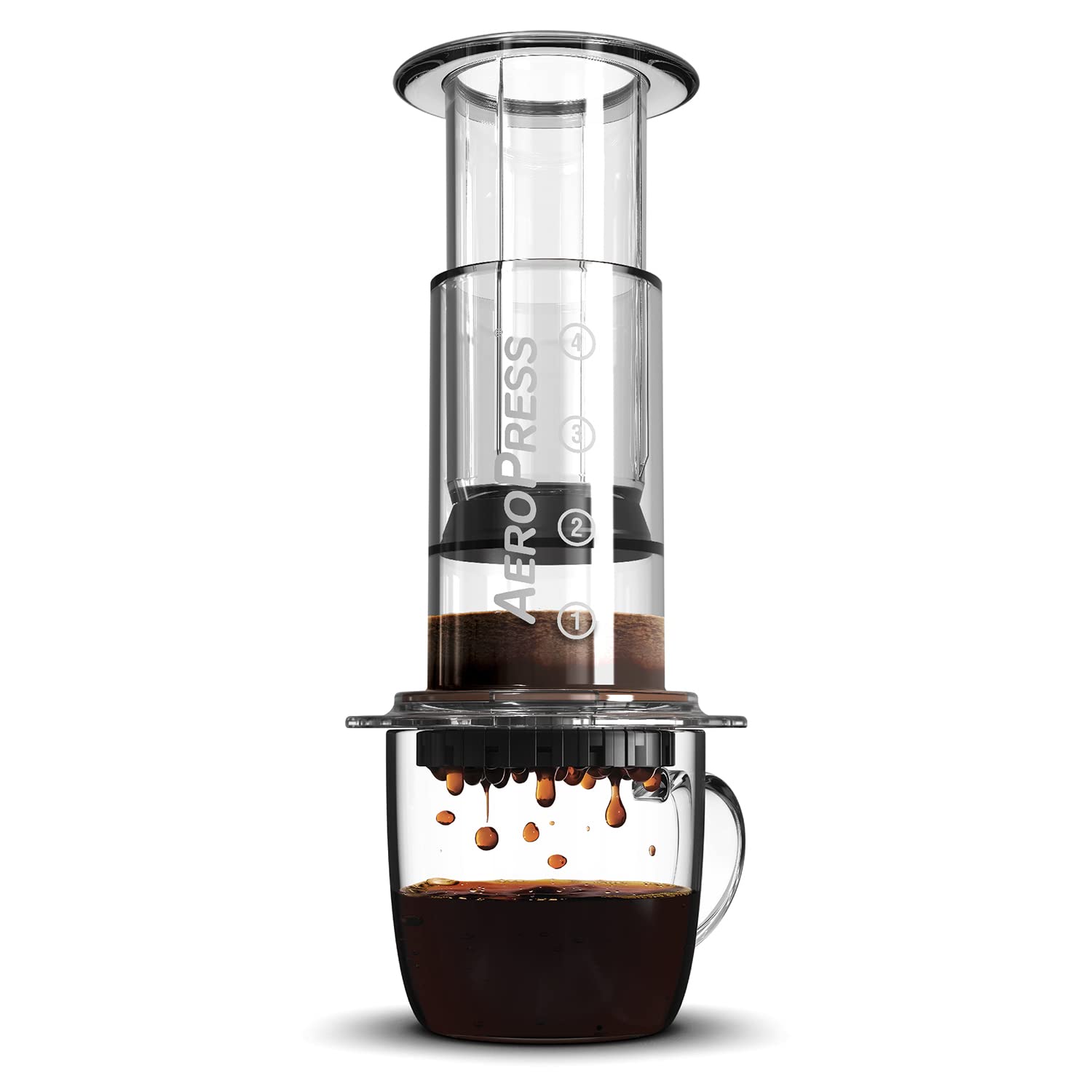 AeroPress Cafetera Transparente Modelo Original