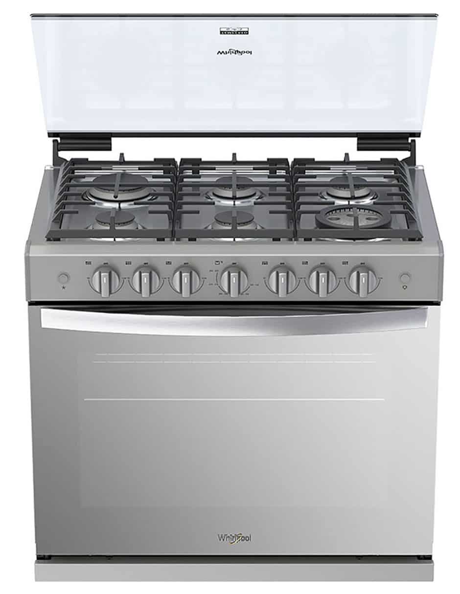 Whirlpool Estufa con Horno y 4 Quemadores en República Dominicana