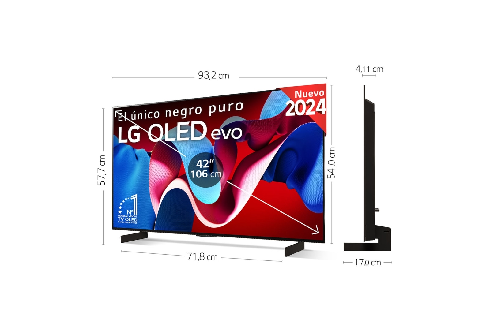 LG Televisor Modelo 42 Pulgadas