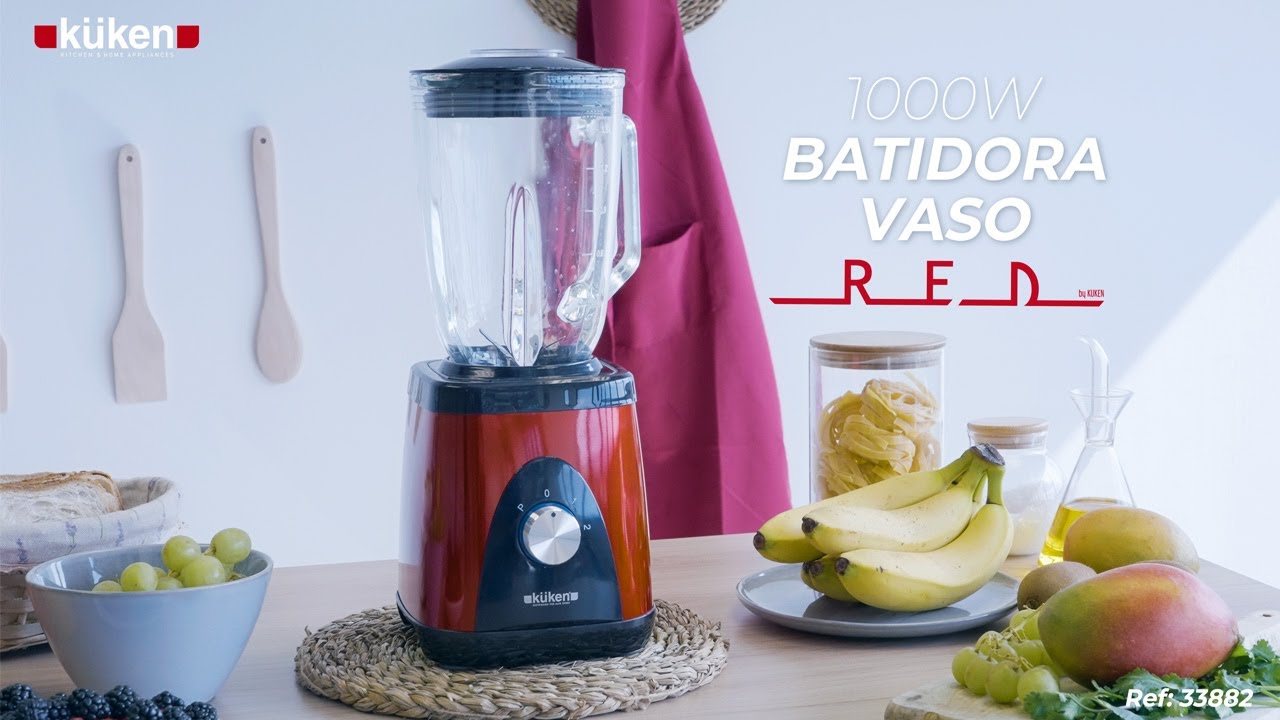 Batidora LIVIN con vaso de cristal en República Dominicana