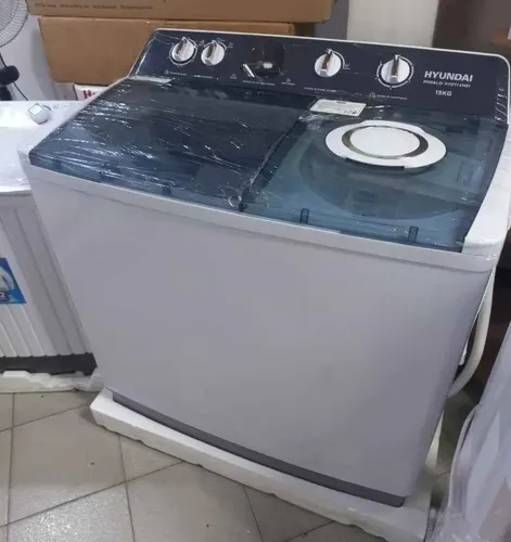 Lavadora Hyundai doble tina modelo 7kg en República Dominicana