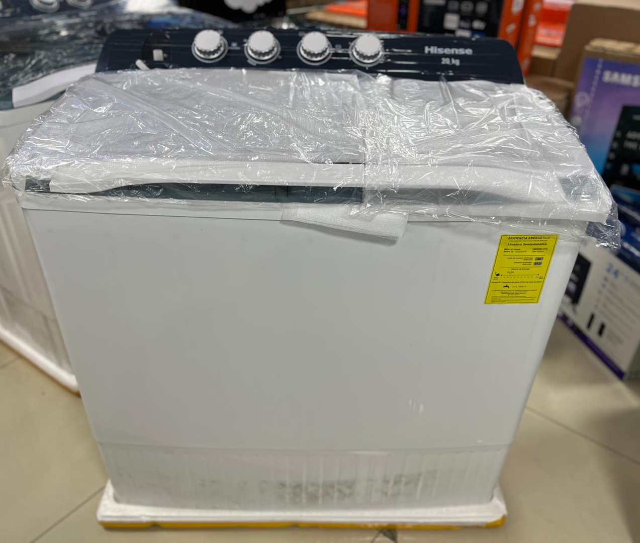 Hisense Lavadora Carga Frontal 44 lbs en República Dominicana