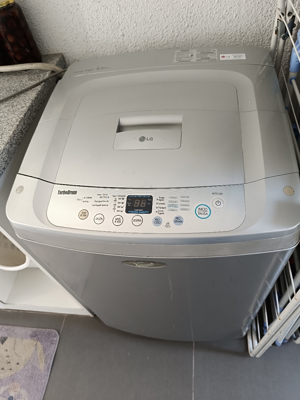 LG TurboDrum Lavadora Carga Superior