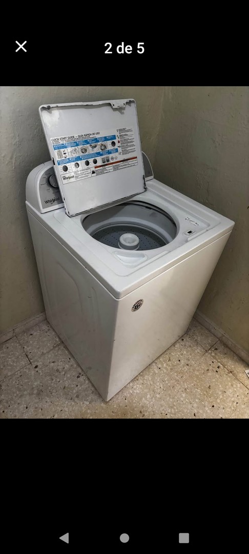 Lavadora Whirlpool 14 lbs para ropa en República Dominicana
