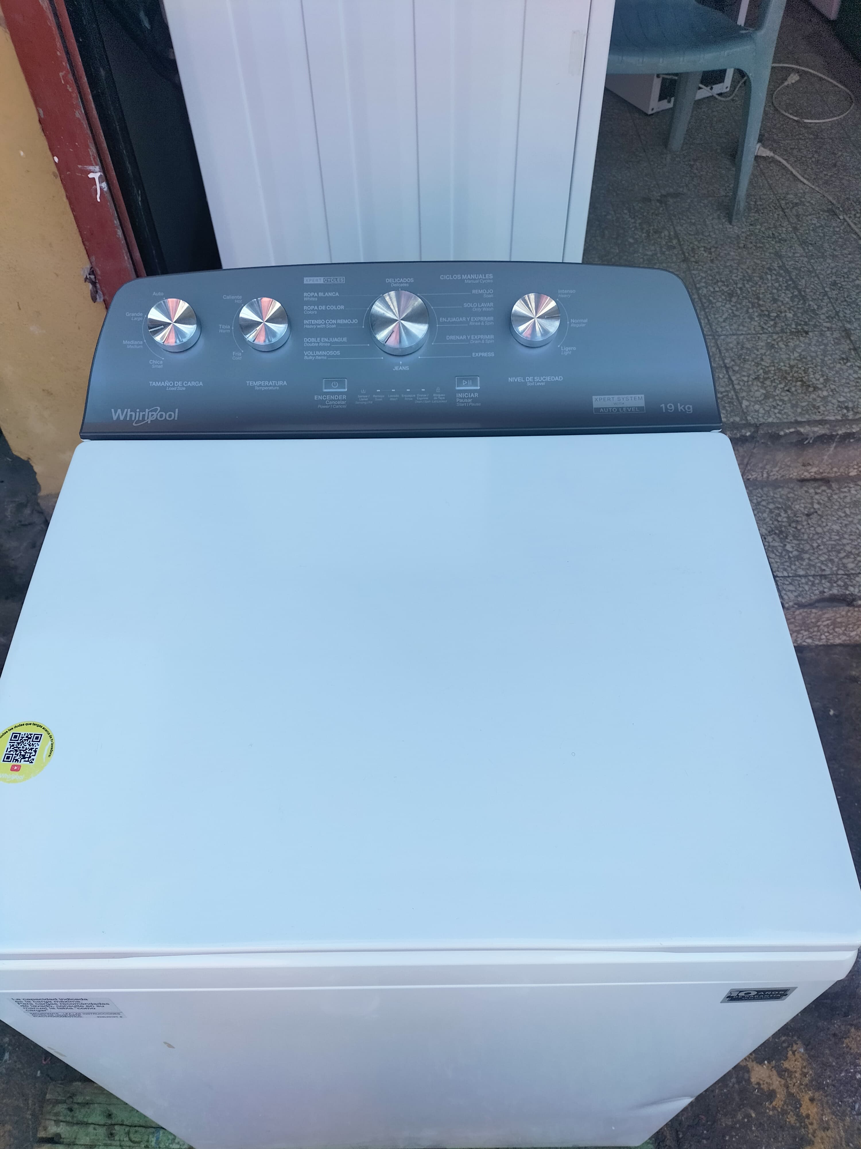 Whirlpool Lavadora Modelo Básico en República Dominicana