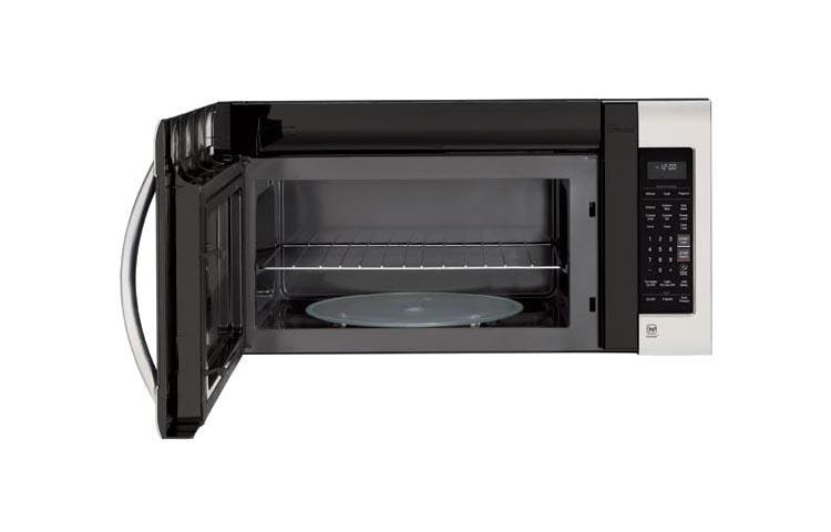 Microondas LG modelo LMV2031ST con extractor