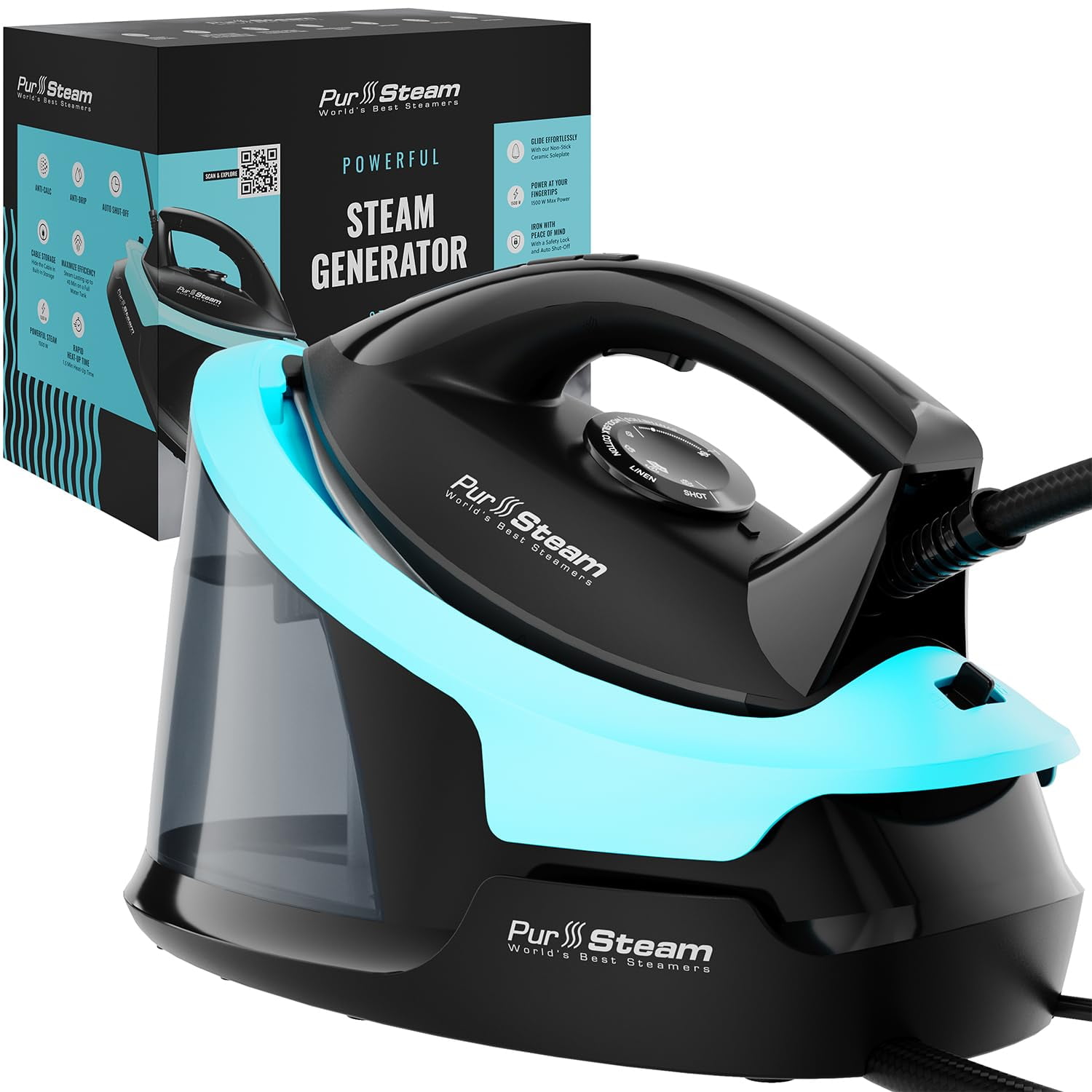 Plancha Vapor Fur Steam Modelo Básico