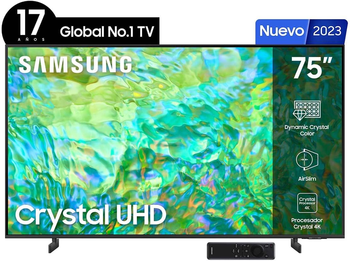Samsung TV 75" DU7200 Bluetooth en República Dominicana