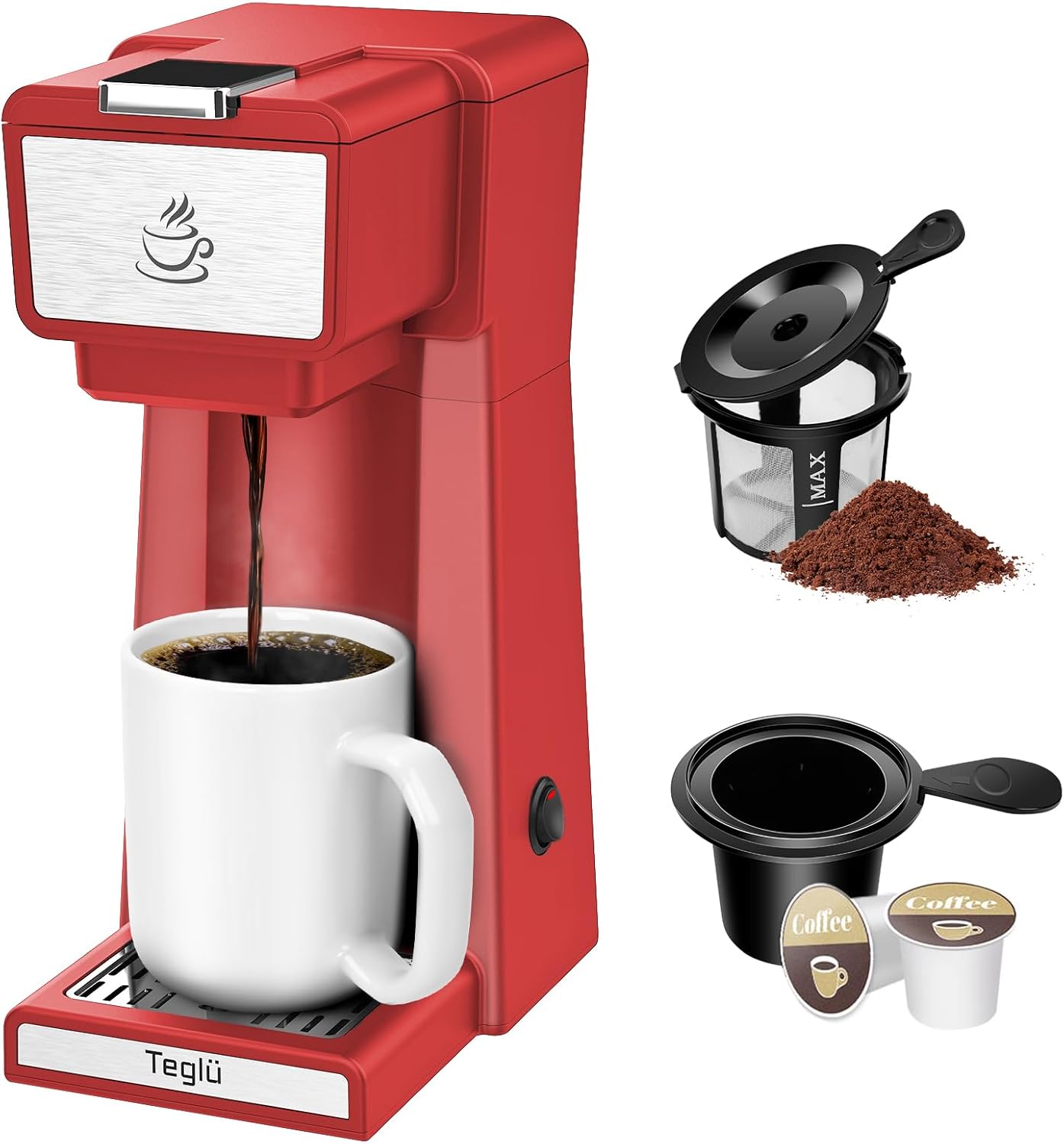 Cafetera SOKANY SK1123 para taza individual