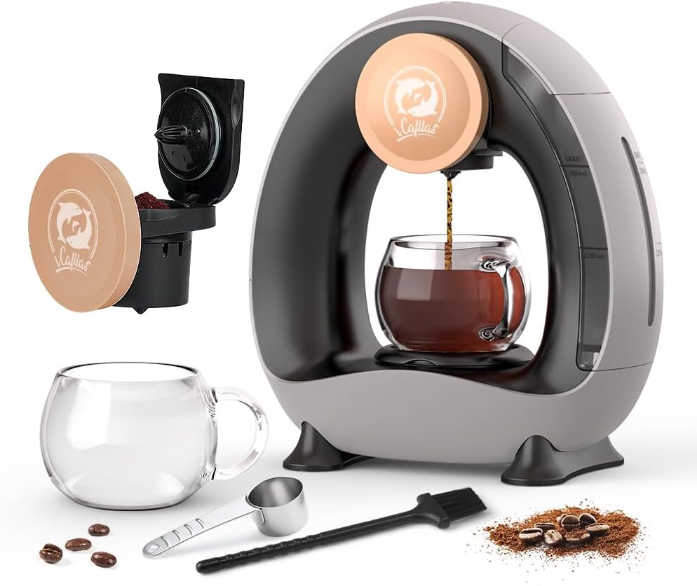 Cafetera SOKANY SK1123 para taza individual en República Dominicana