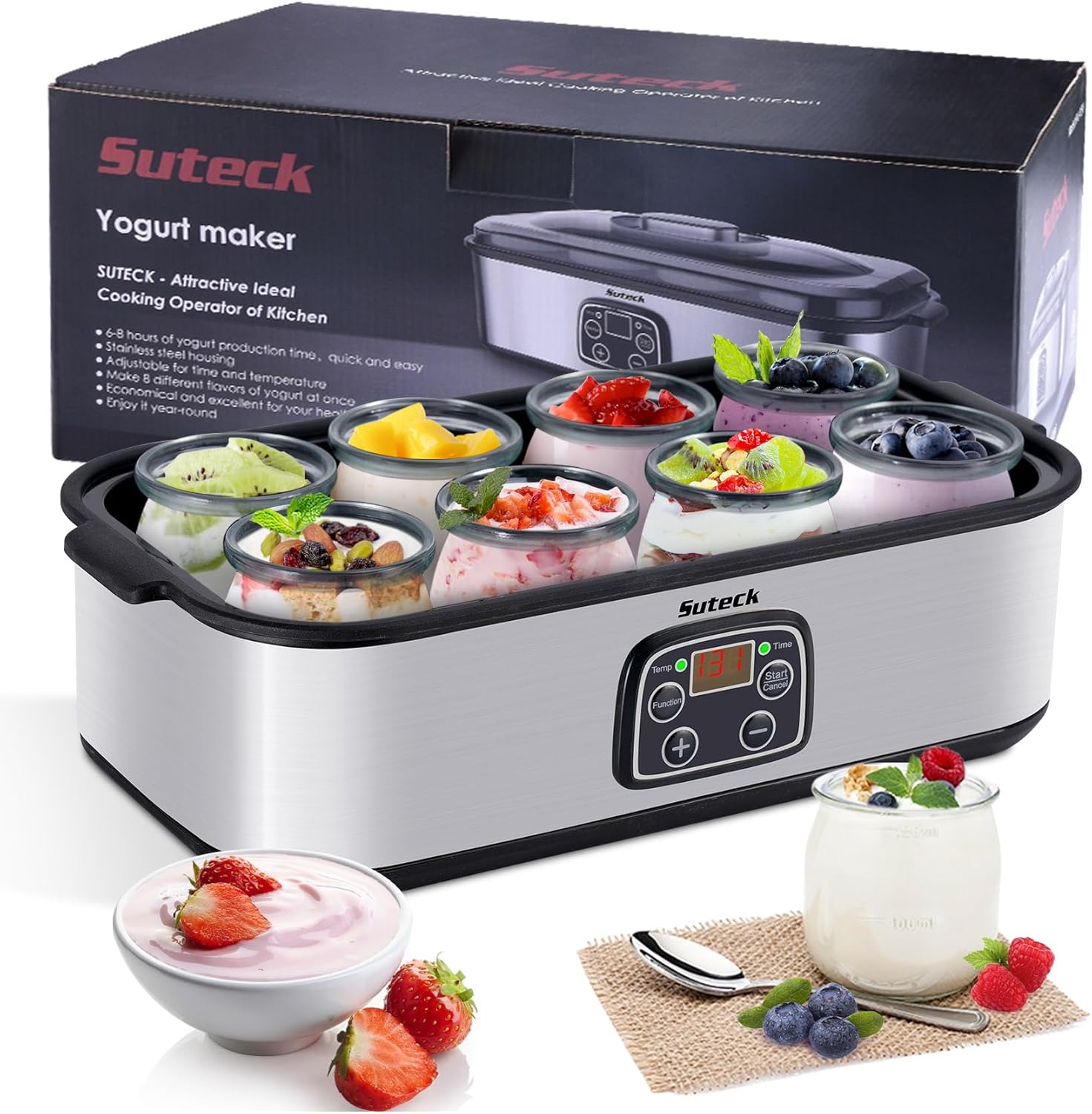 Máquina Yogur Digital Automática Marca Modelo