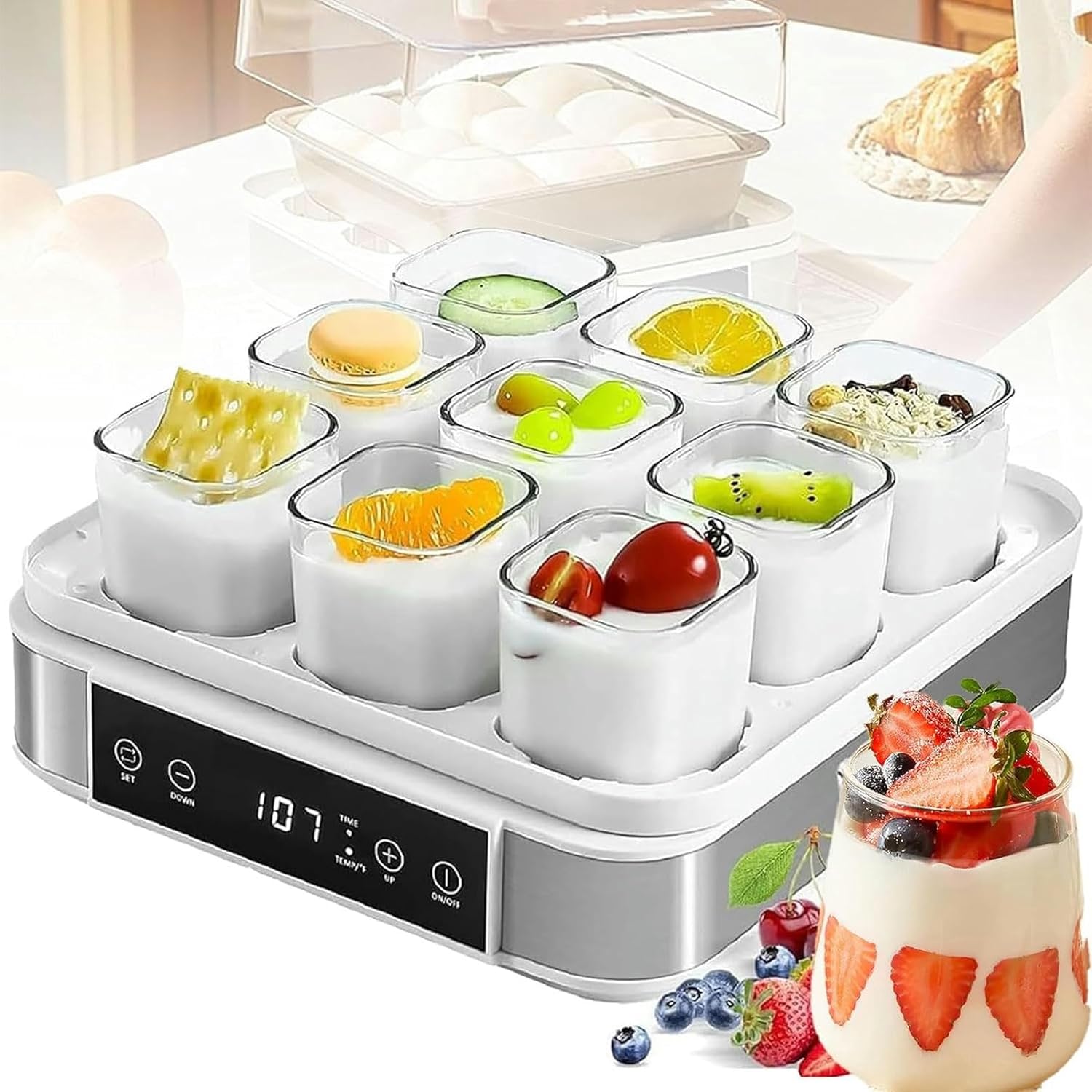 Máquina Yogur Digital Automática Marca Modelo en República Dominicana