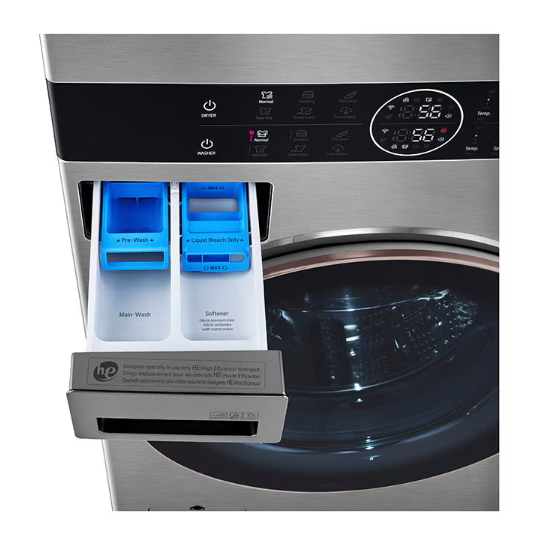 Lavadora Secadora Torre 220V Marca Modelo en República Dominicana