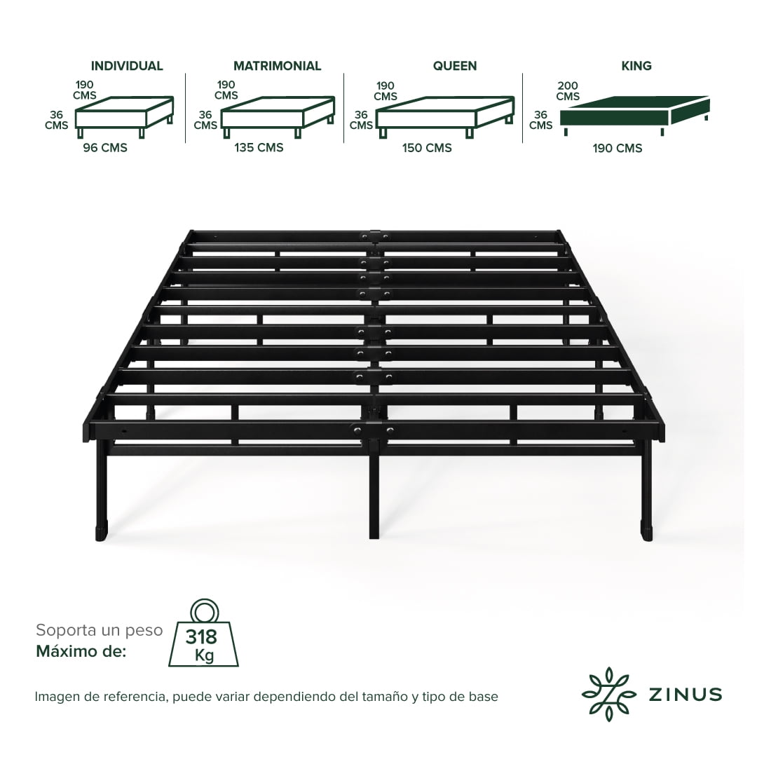 Base para cama King Size en República Dominicana