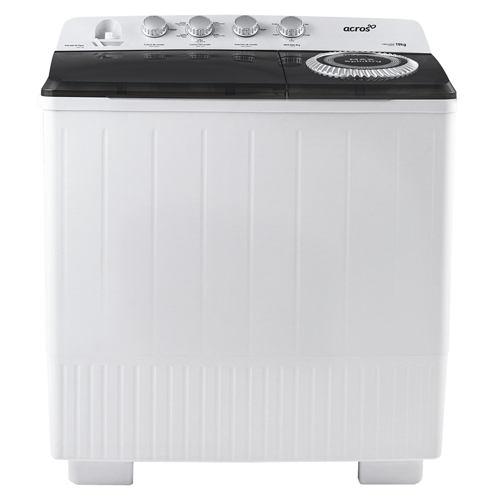 Lavadora semiautomática Acros modelo 29 lbs