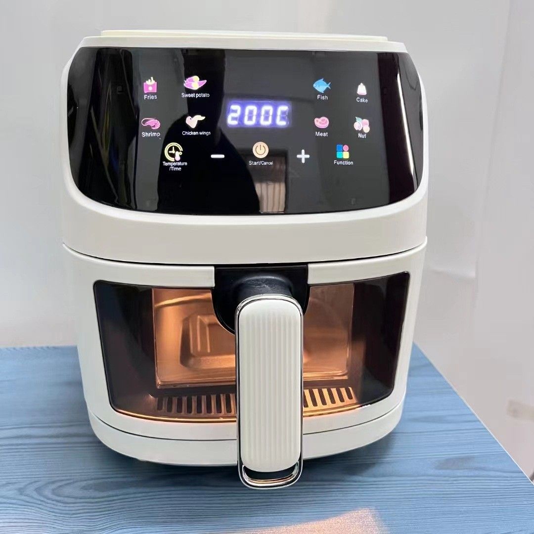 Cocina eléctrica aire con ventana vidrio