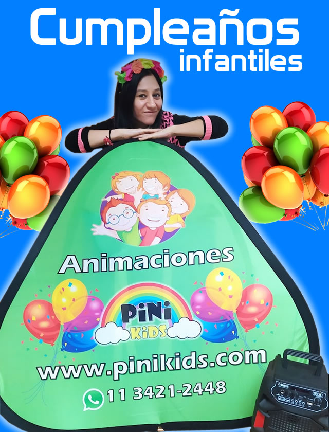 Animadora para eventos infantiles y cumpleaños