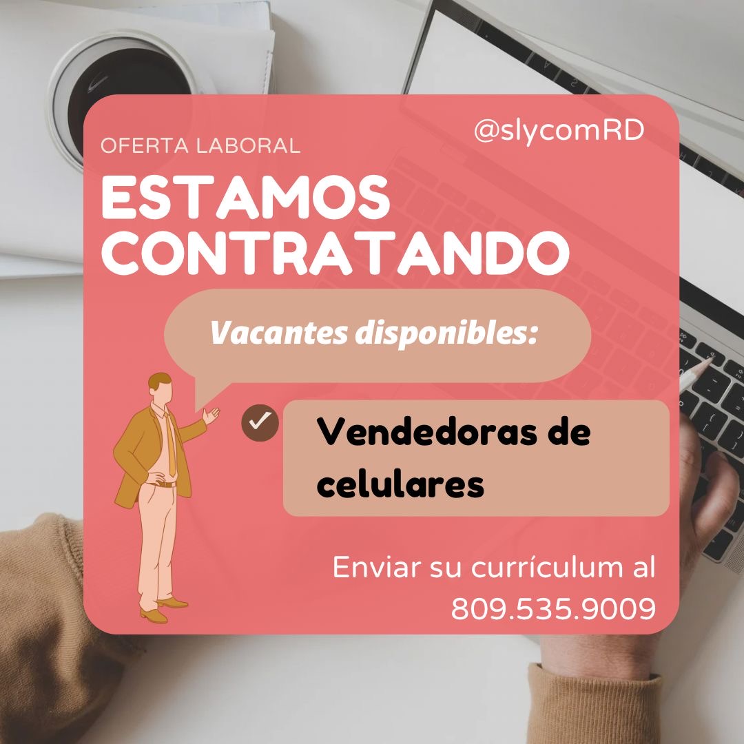 Empleada para ventas teléfono celular