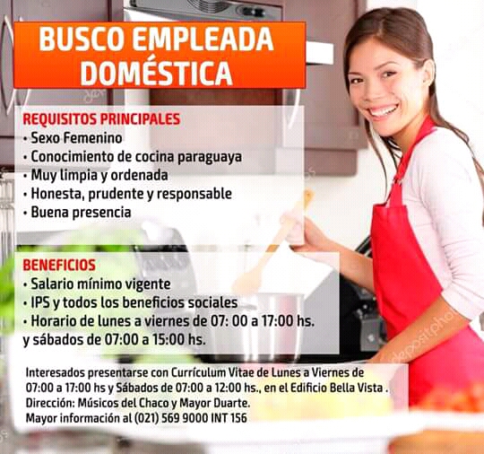 Empleo Doméstica Solicitud