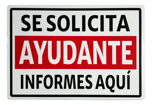 Ayudante de Chofer Marca X Modelo Y