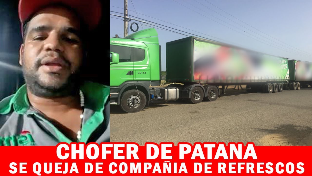 Chofer Patana con Licencia Categoría 4