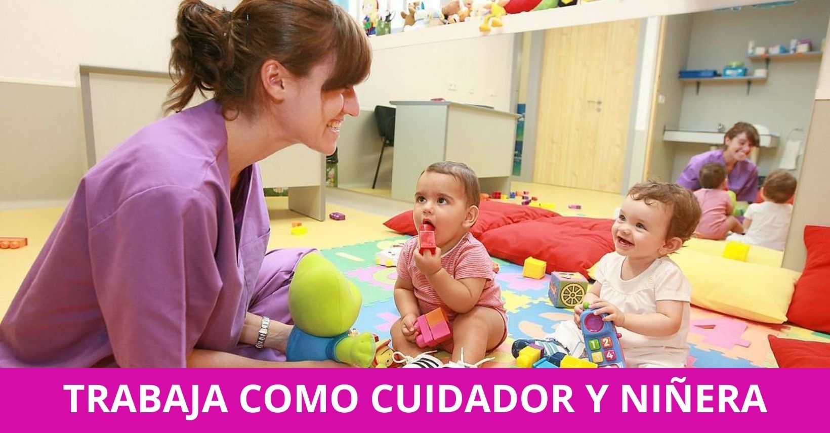 Solicito empleo cuidadora niñera experta