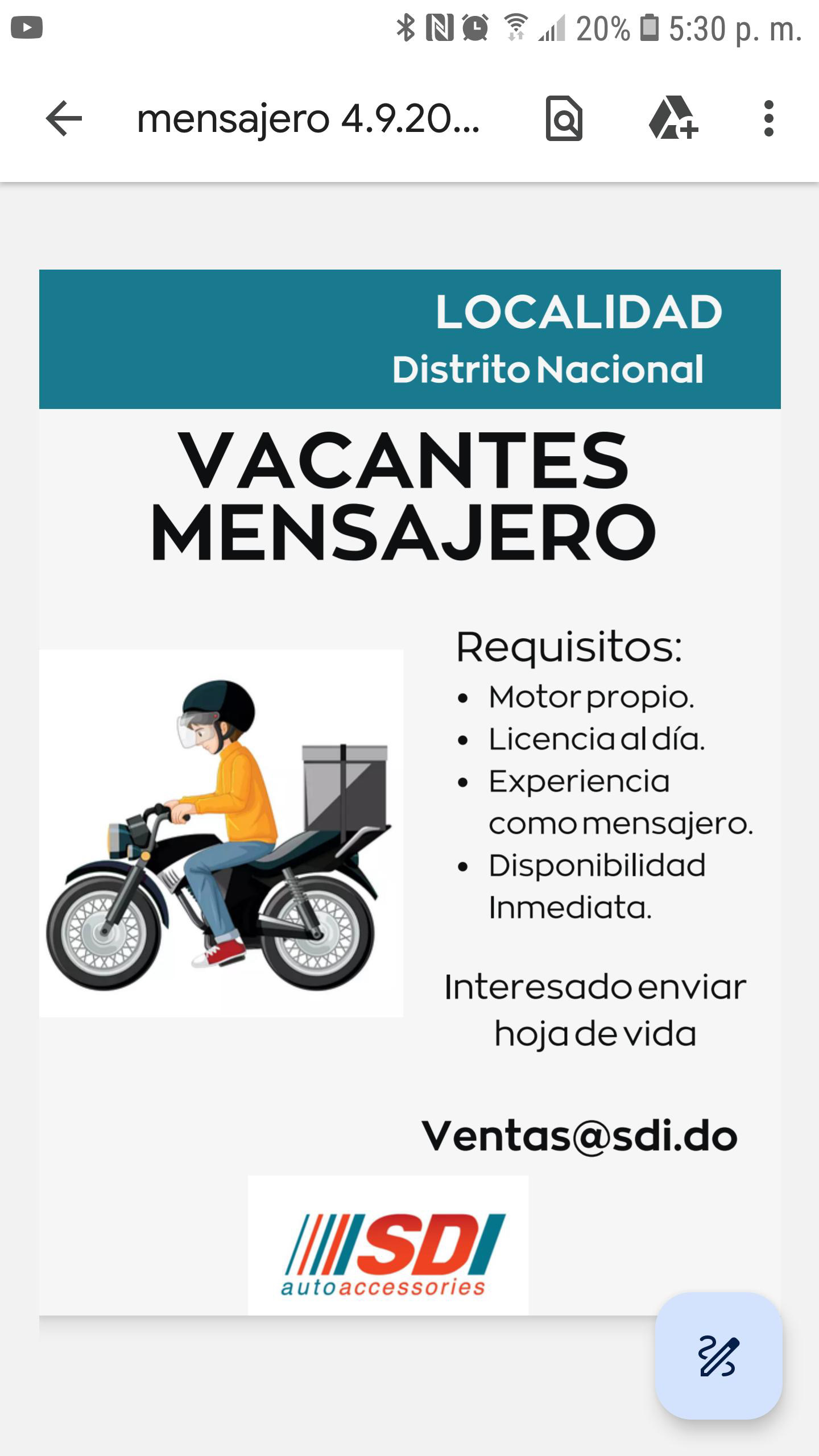 LUVICO GROUP Mensajero Distrito Nacional TEMU