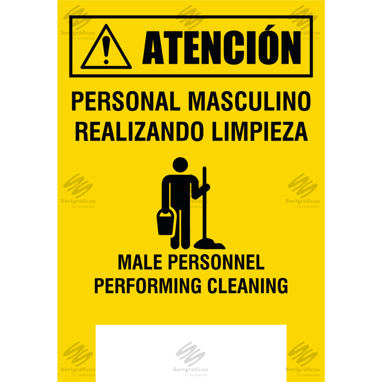 Personal limpieza masculino