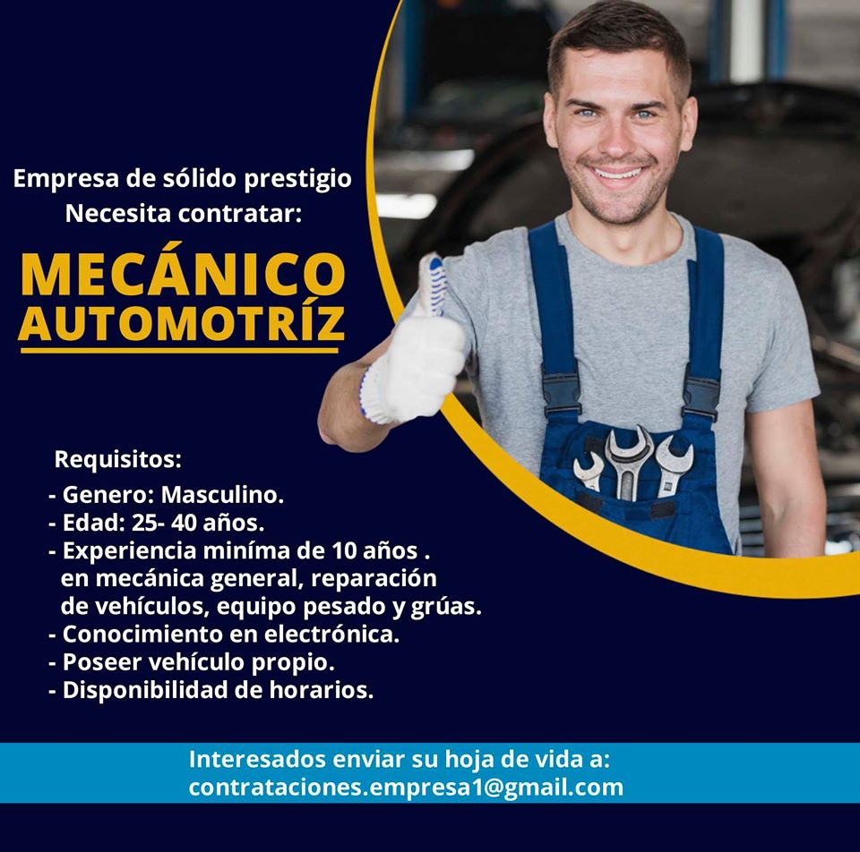 Mecánico Profesional Avenida Independencia