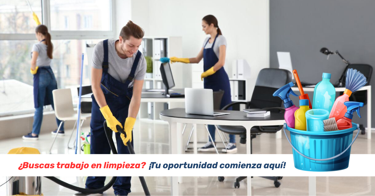 búsqueda empleo limpieza semanal