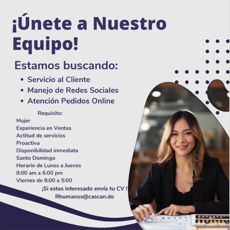 Empleo disponible niñera cocinera limpieza