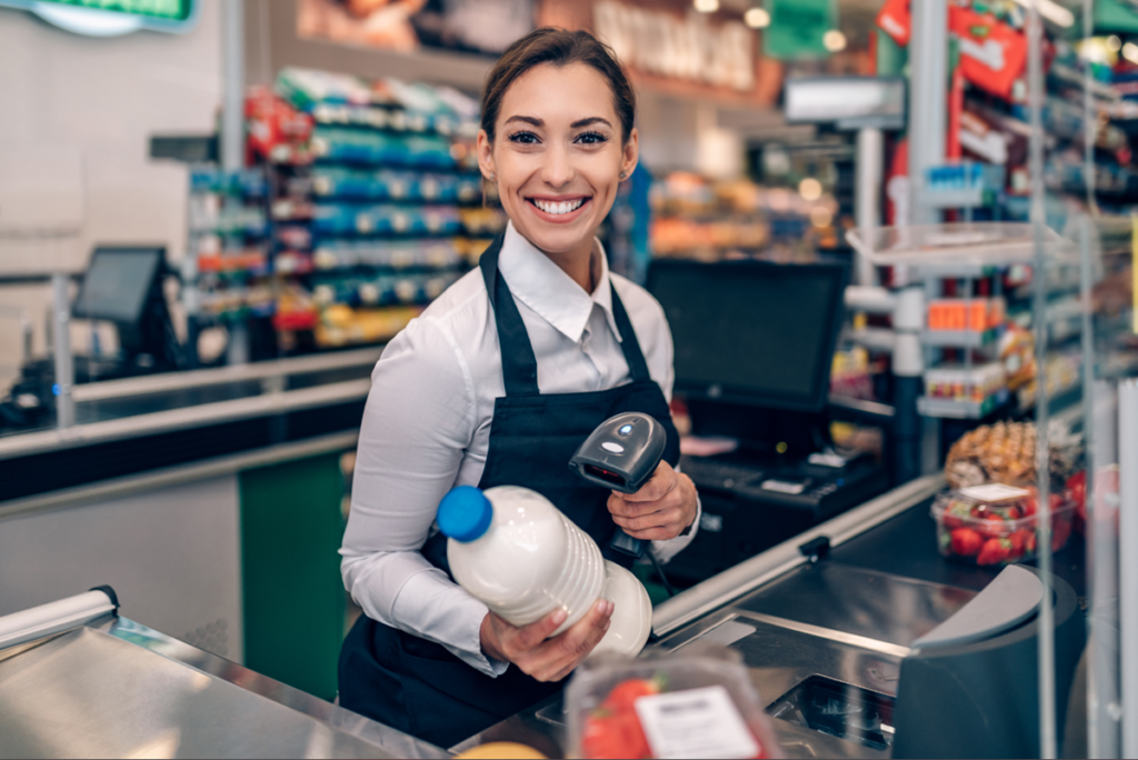 Servicio Atención Cliente Cajera Laura