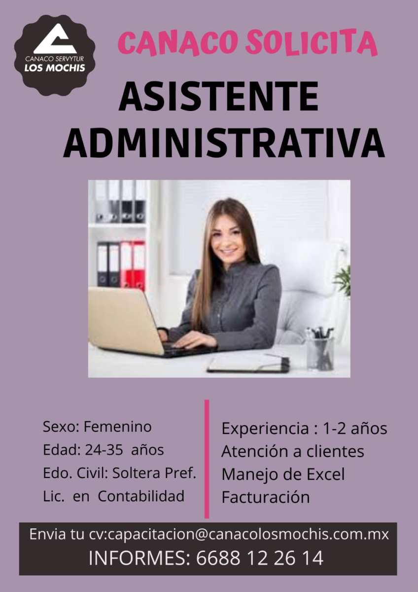 Asistente Comercial Administrativo - SE