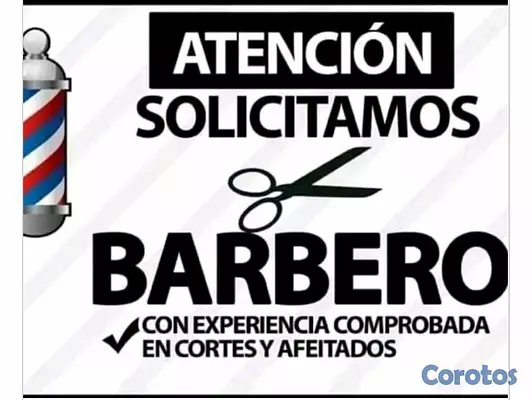 Barbería San Isidro Solicita Barberos