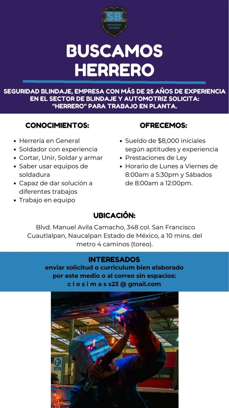 Herrero Experto para Trabajo en Calle Villa Mella