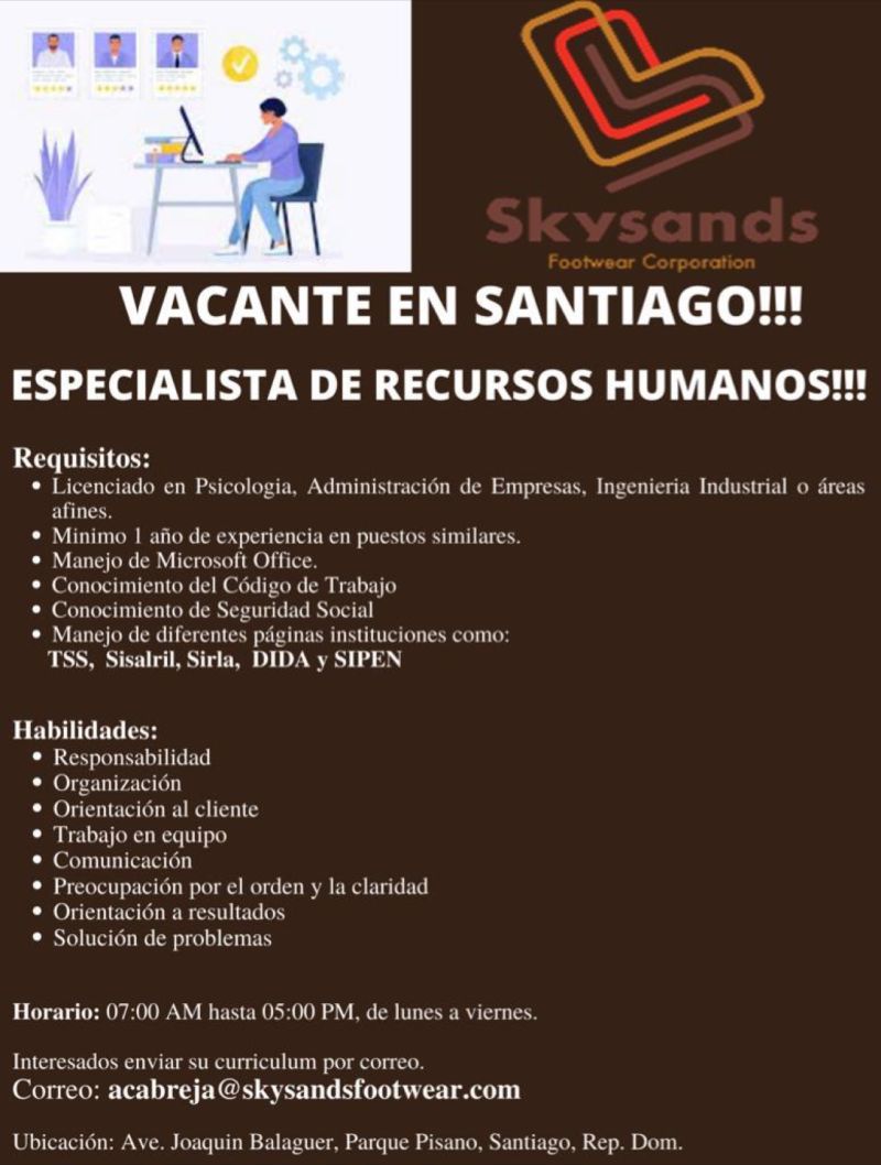 Noely Trinidad búsqueda empleo experiencia diversa