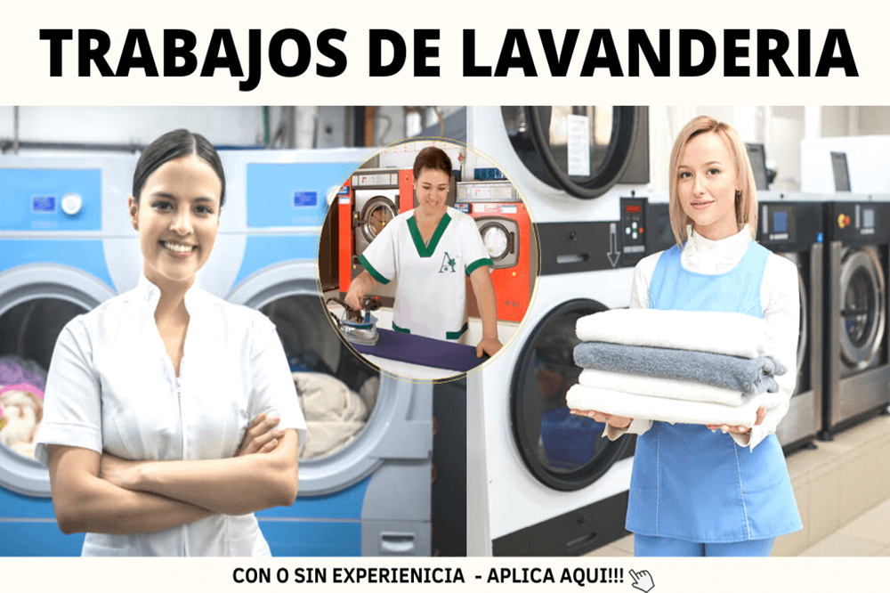 Empleada para lavandería lavado y doblado