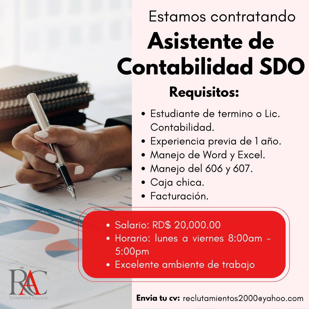 Asistente Contable Marca Modelo