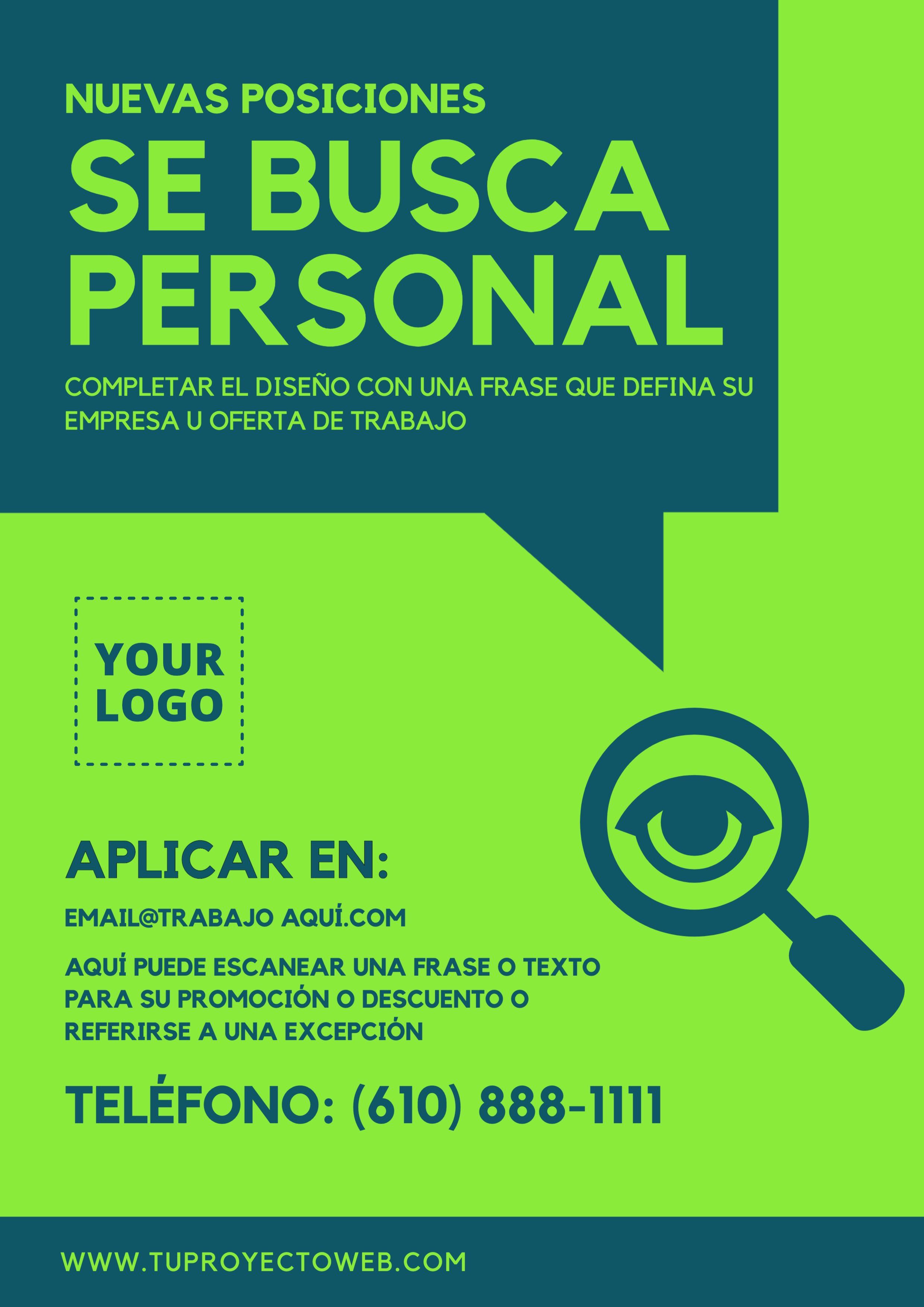 Bolsa de trabajo para personas responsables