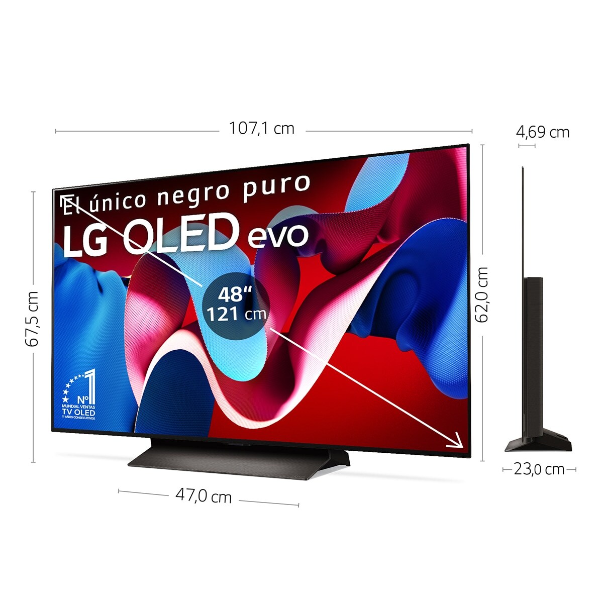 LG OLED48C2 TV OLED 48"