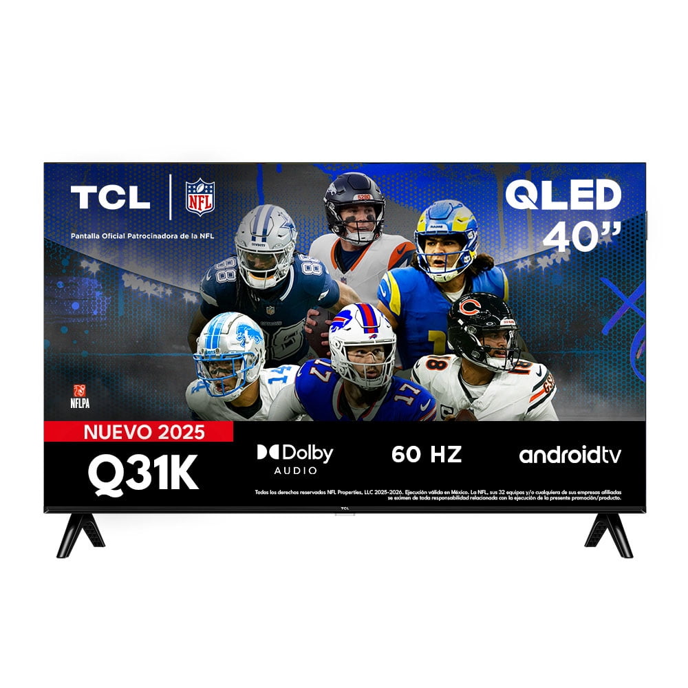 TCL Smart TV 40" QLED Full HD 2026 en República Dominicana