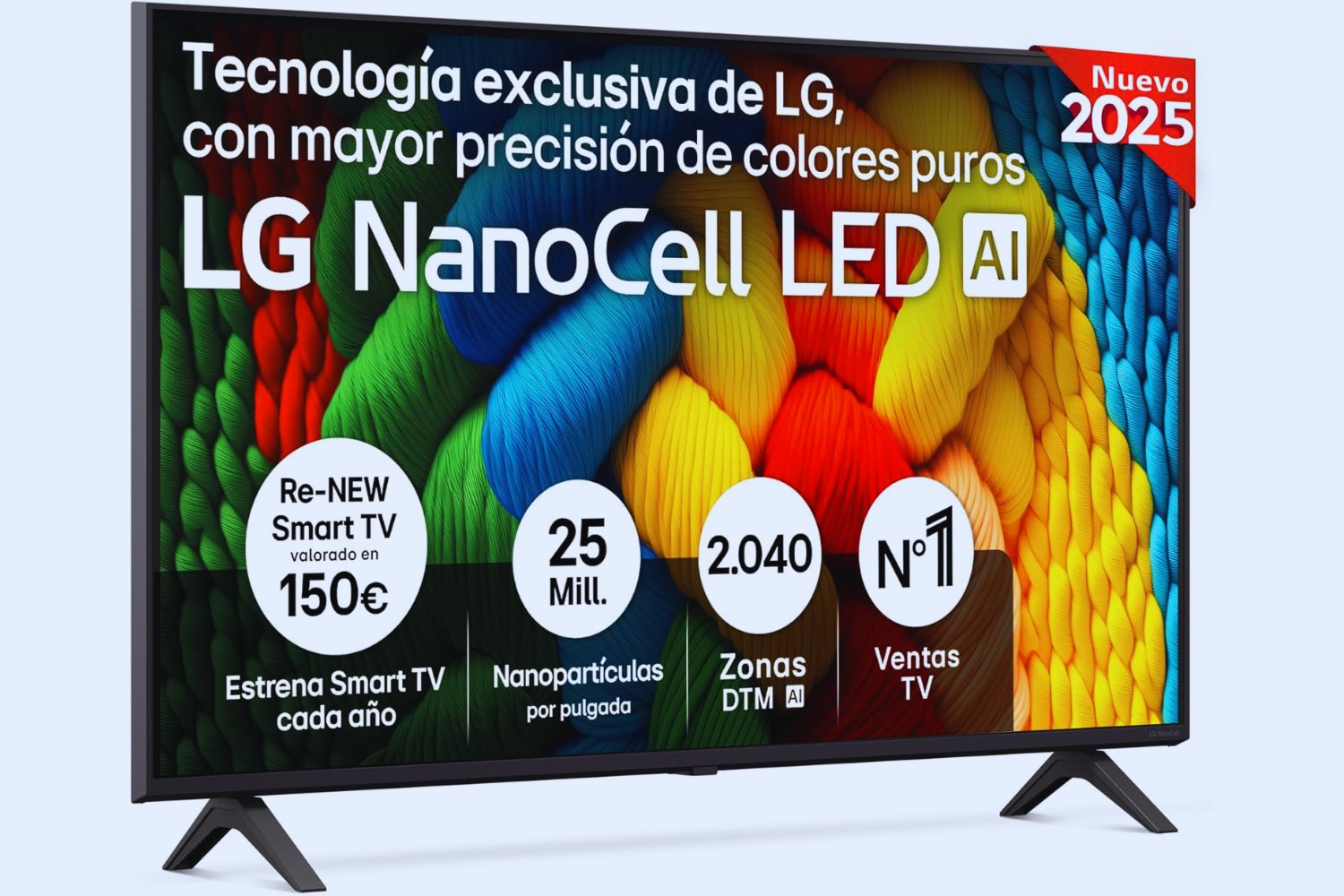 LG TV modelo estándar para imagen en República Dominicana