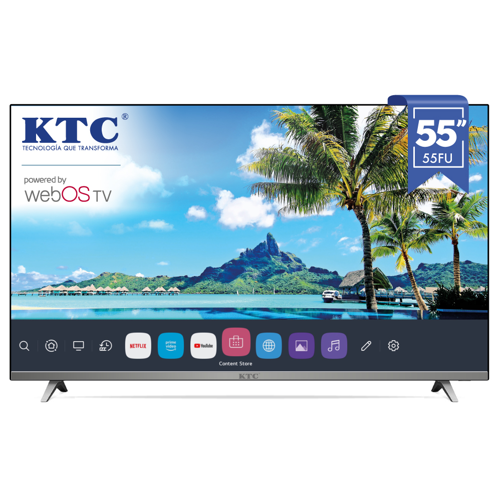 KTC Smart TV 55" 4K UHD en República Dominicana