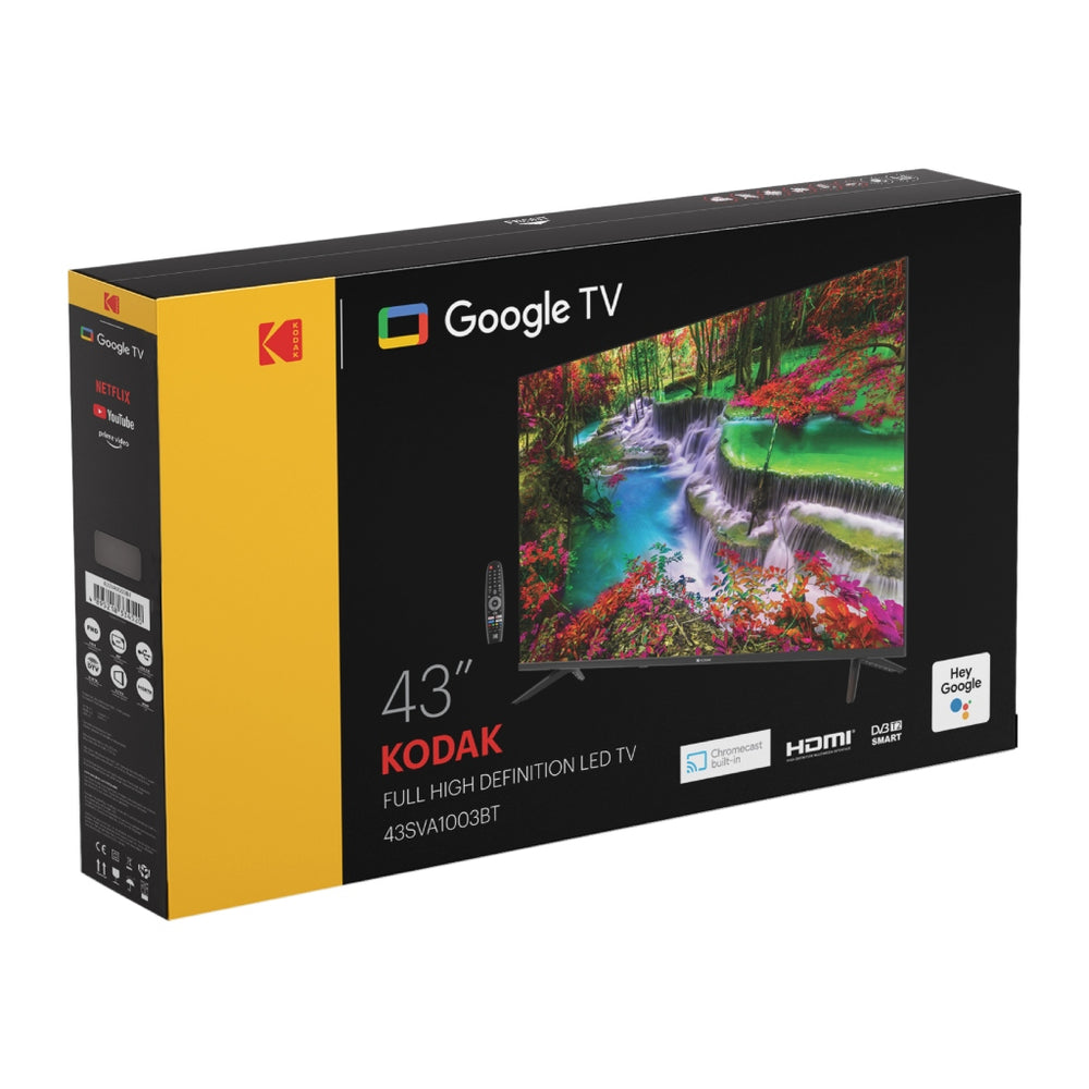 Kodak Google TV 43" Smart TV Modelo 2026 en República Dominicana