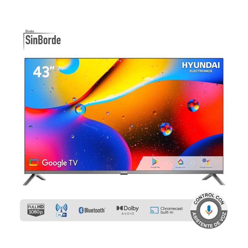 Hyundai TV 43" Modelo [Indicar modelo] en República Dominicana