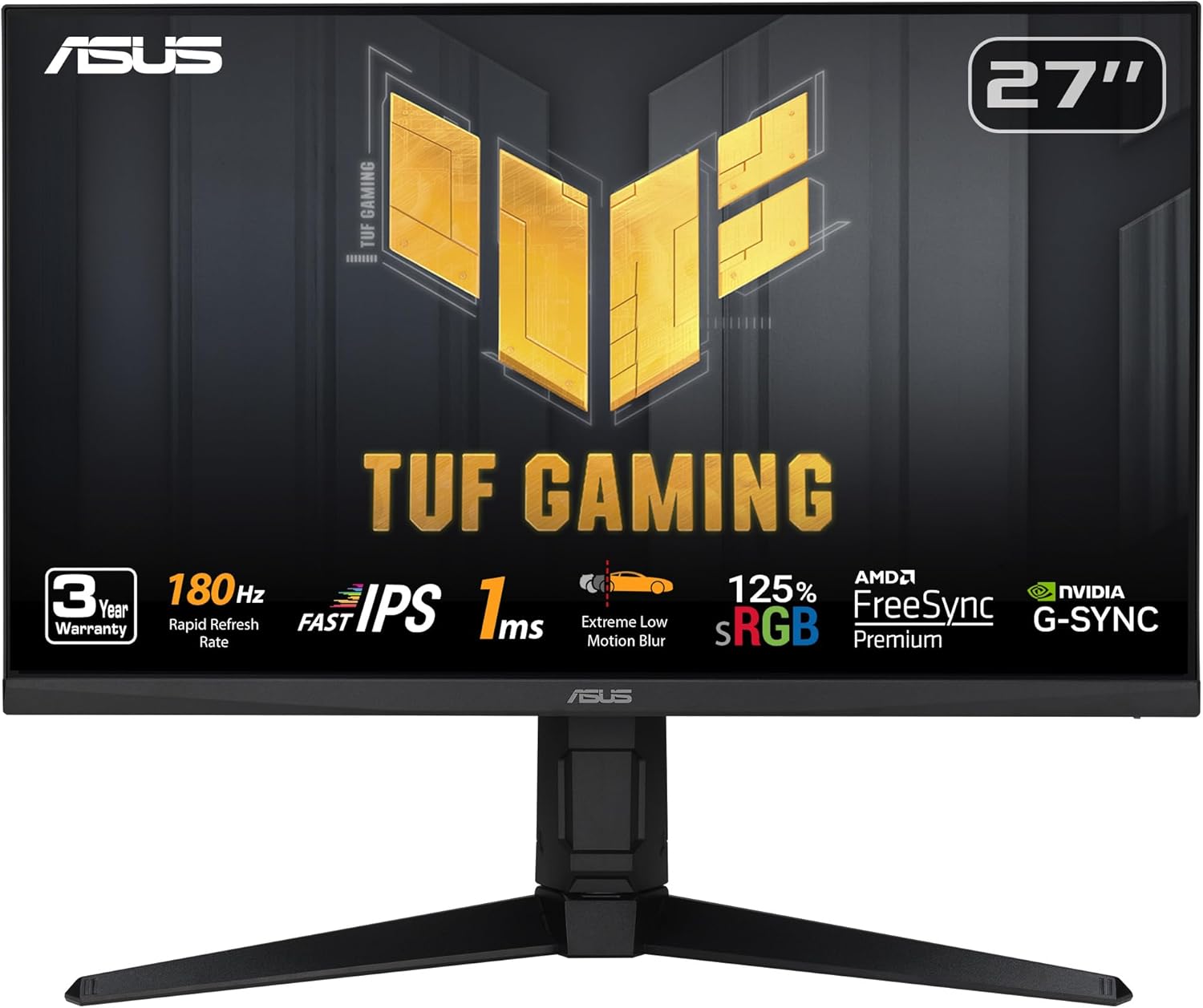 Monitor Asus TUF Gaming 27” 180Hz