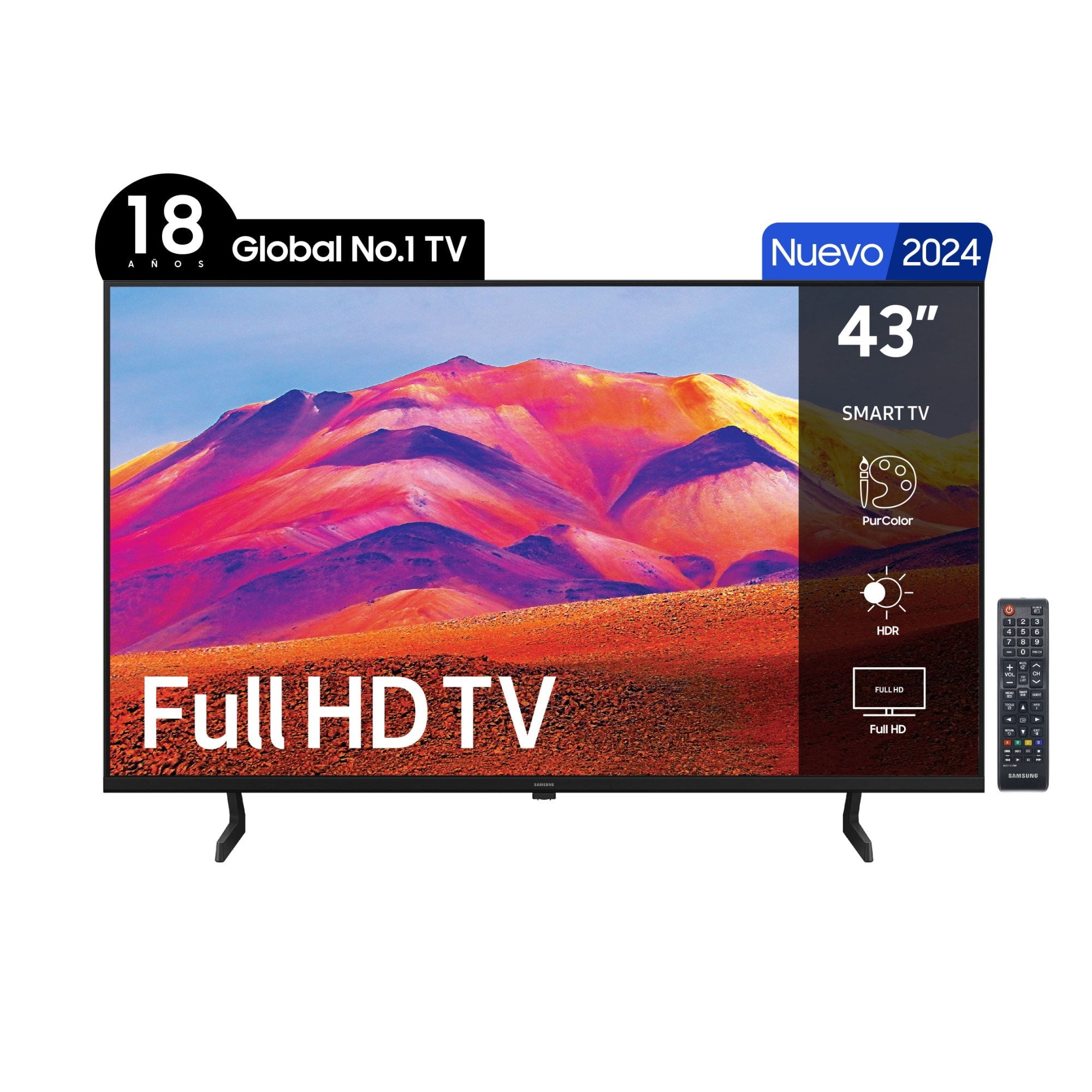 Smart TV LG 43" 4K HDR en República Dominicana